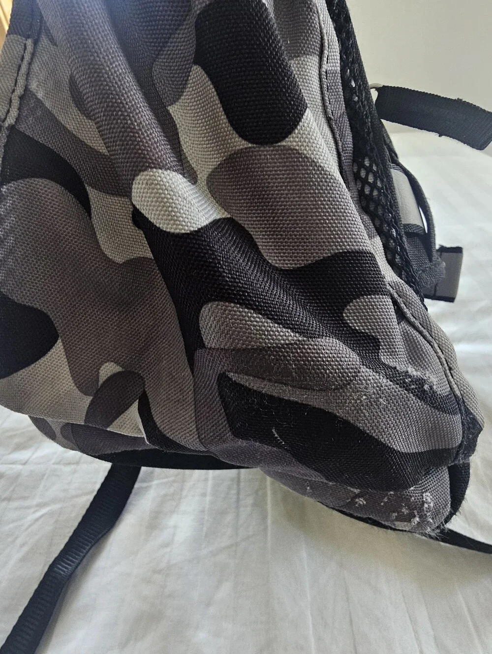 Pottery Barn Kids Mackenzie Backpack In Classic Camouflage Black & Gray, Large